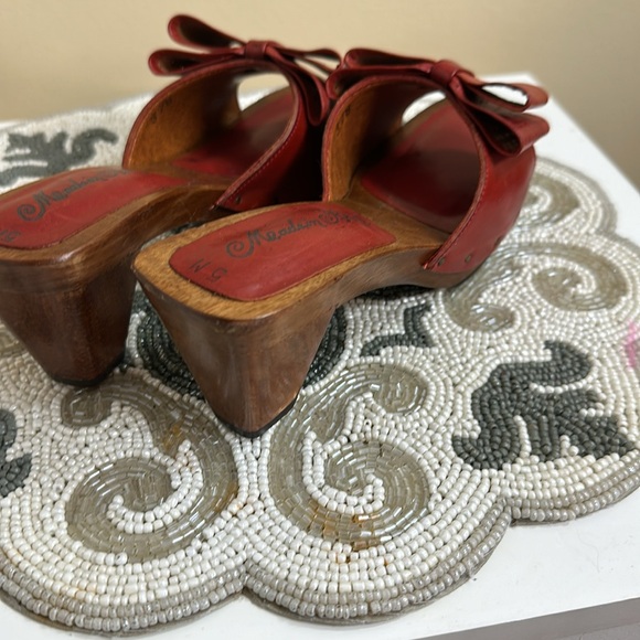 Meadein Brazil vintage wooden heels - Picture 3 of 7